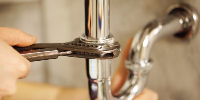 What are the signs of a leaking pipe in my home